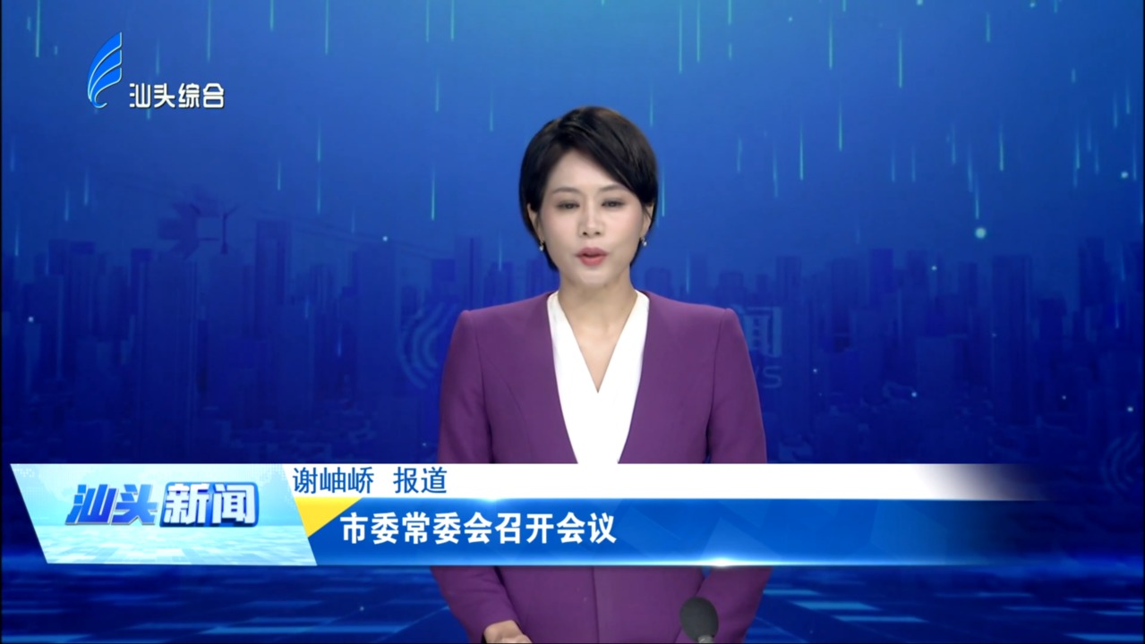 市委常委会召开会议