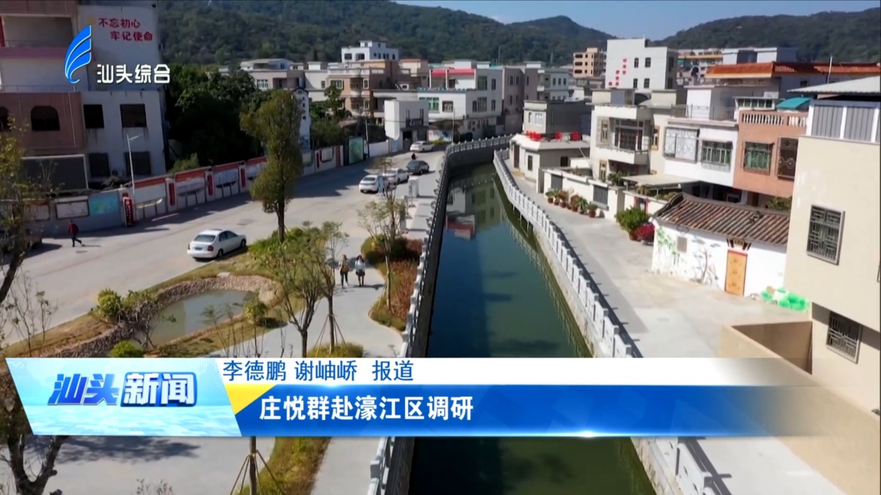 庄悦群赴濠江区调研
