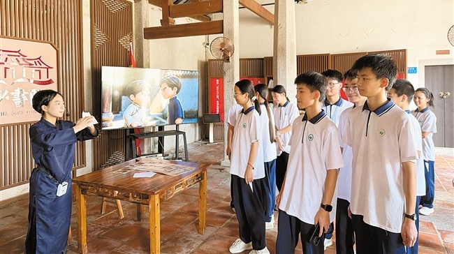 汕头龙湖外砂街道将侨乡文物古迹转化成“历史剧场”