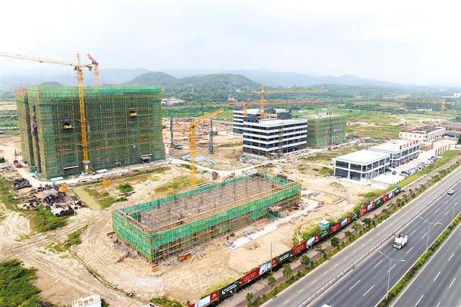 潮南万洋众创城基建招商同步推进